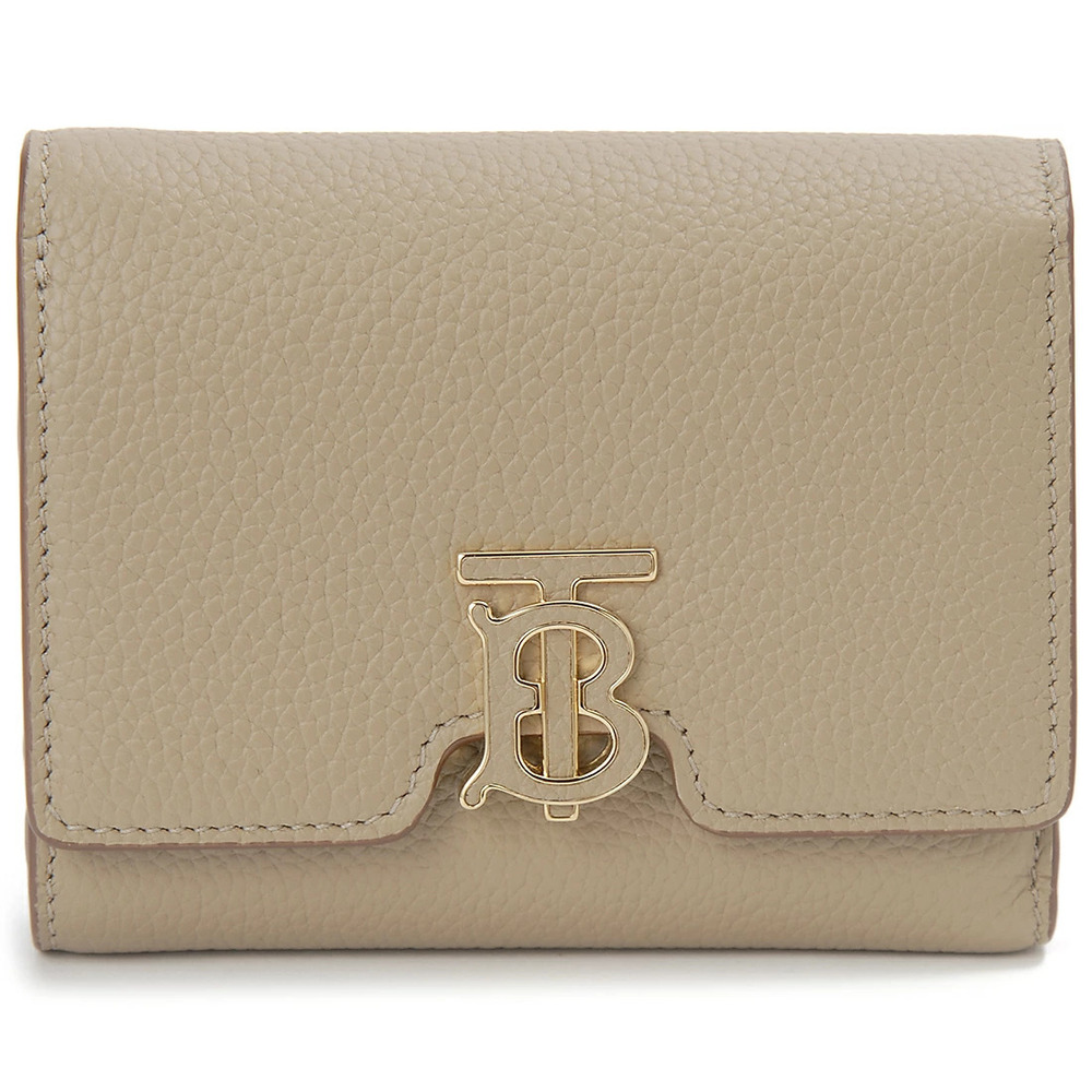 BURBERRY Tri fold Wallet Beige